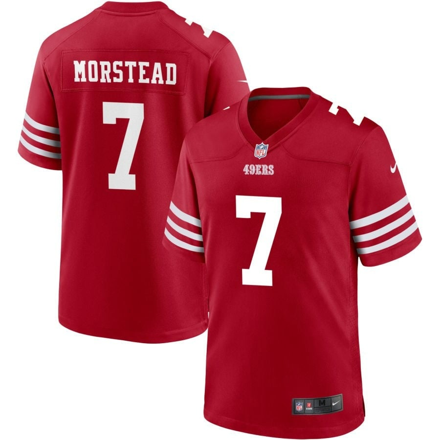 Thomas Morstead San Francisco 49ers 2025 Jersey - Scarlet