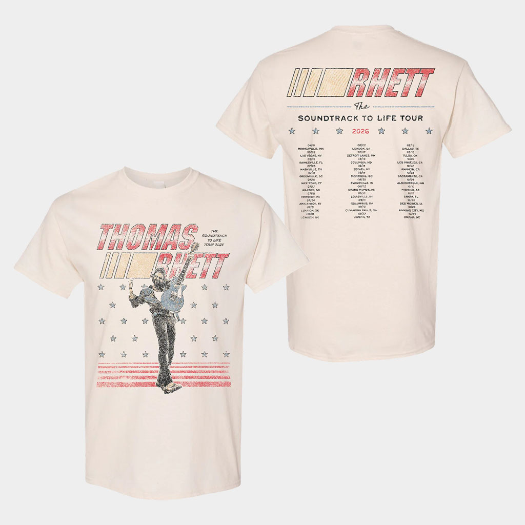 Thomas Rhett Merch 2026 Soundtrack to Life Photo T-Shirt Thomas Rhett Tour Merch Fan Gifts