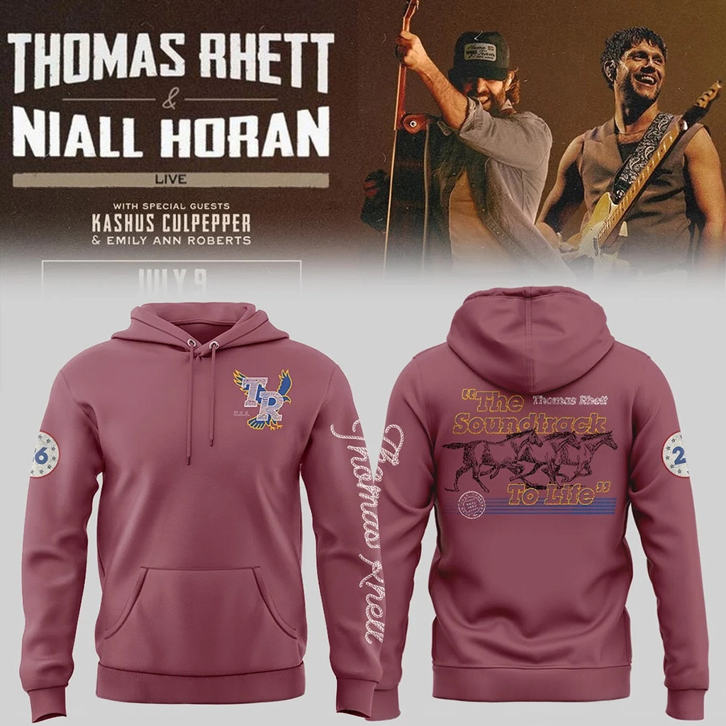 Thomas Rhett Tour Merch 2026 The Soundtrack To Life Hoodie Best Gift For Music Lovers