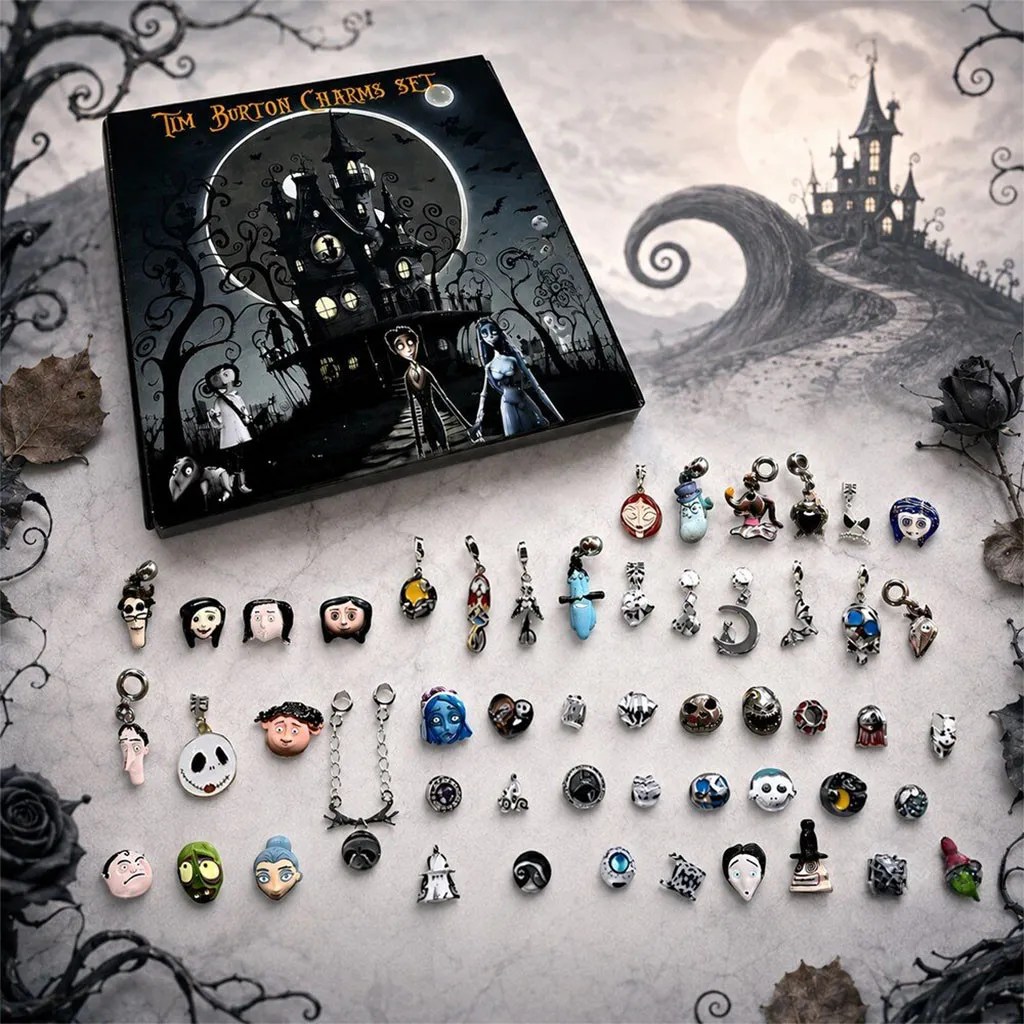 Tim Burton Annafinds Nightmare Lucky Charms Bracelet Advent Calendar 2026 Tim Burton Merch