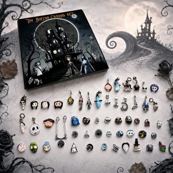 Tim Burton Annafinds Nightmare Lucky Charms Bracelet Advent Calendar 2026 Tim Burton Merch - Image 2