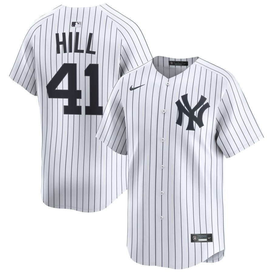 Tim Hill New York Yankees 2025 Home Limited Player Jersey - White