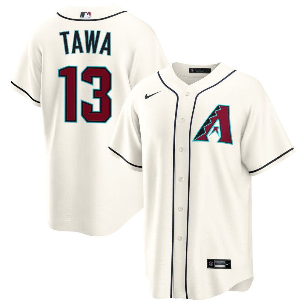 Tim Tawa Arizona Diamondbacks 2026 Home Jersey - Cream
