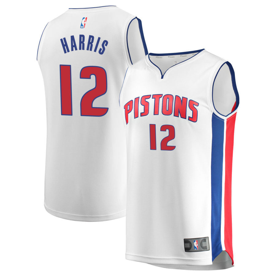 Tobias Harris Detroit Pistons 2025 Fast Break Association Edition Jersey - White