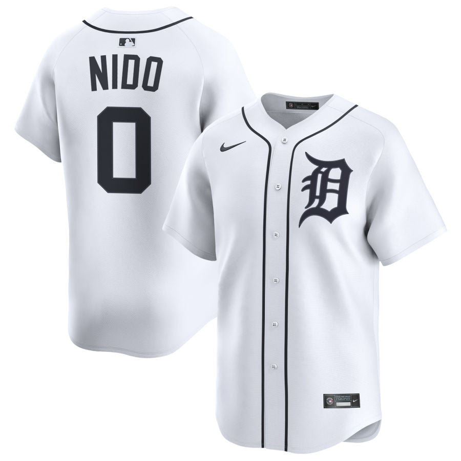 Tomas Nido Detroit Tigers 2025 Home Limited Jersey - White