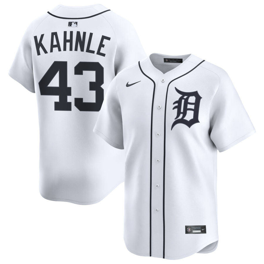 Tommy Kahnle Detroit Tigers 2025 Home Limited Jersey - White