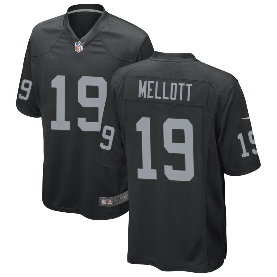Tommy Mellott Las Vegas Raiders 2025 Game Jersey - Black