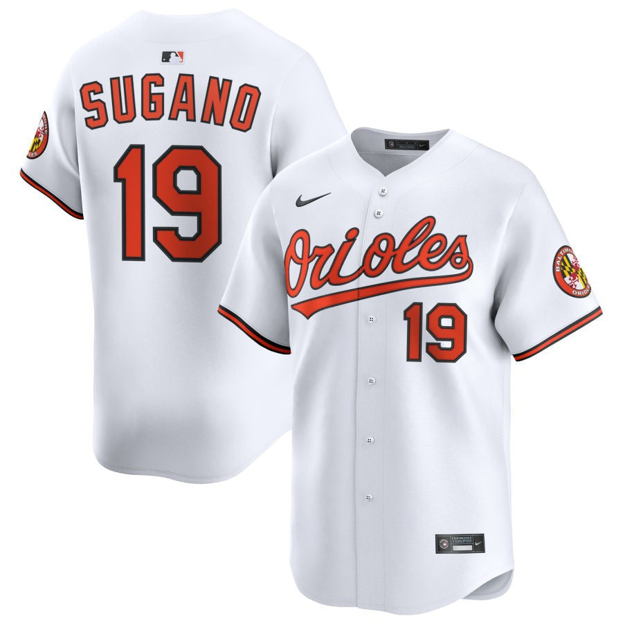 Tomoyuki Sugano Baltimore Orioles 2025 Home Limited Jersey - White