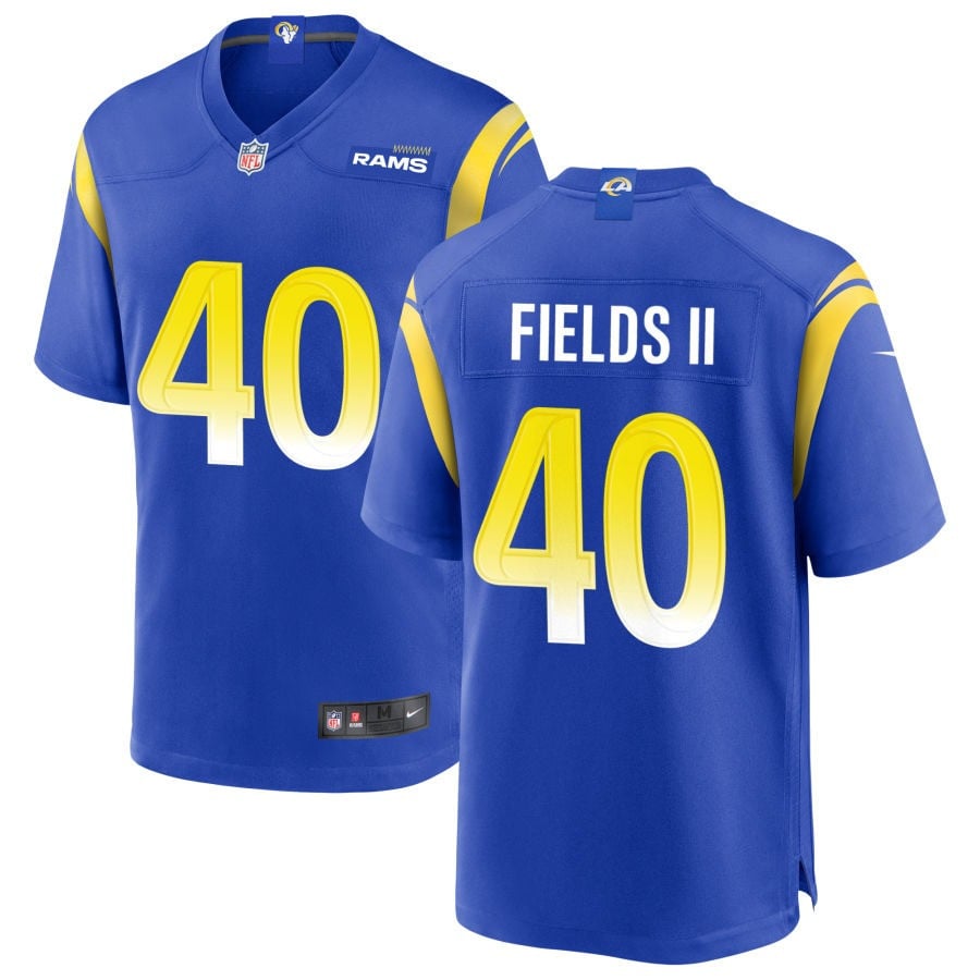 Tony Fields II Los Angeles Rams 2025 Game Jersey - Royal