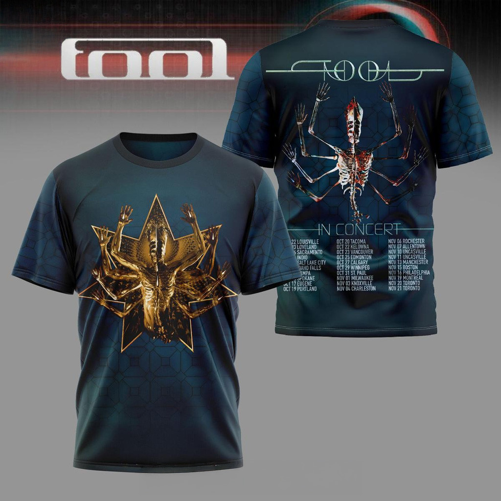 Tool In Concert 2026 T-Shirt Fan Merch Birthday Gifts For Music Lovers