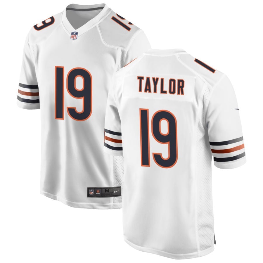 Tory Taylor Chicago Bears 2025 Game Jersey - White