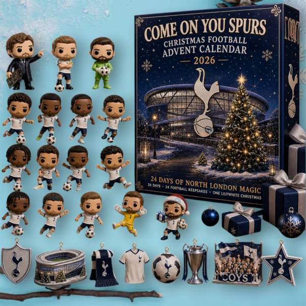 Tottenham Hotspur Come On You Spurs Football Christmas Advent Calendar Tottenham Hotspur Merch - Image 2
