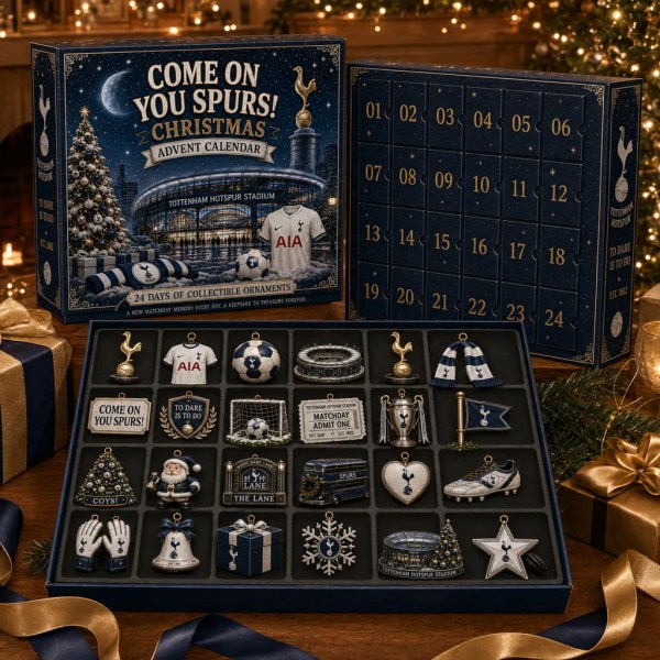 Tottenham Hotspur Come On Your Spurs Advent Calendar Tottenham Hotspur Merch Christmas Gifts - Image 2
