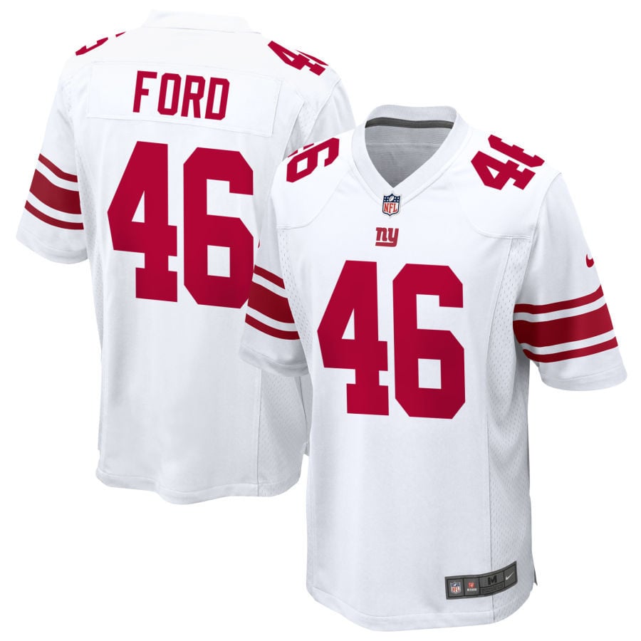 Trace Ford New York Giants 2025 Game Jersey - White