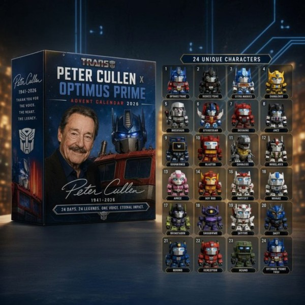 Transformers Peter Cullen Tribute Advent Calendar 2026 24 Days Holiday Countdown Set Xmas Gifts - Image 2