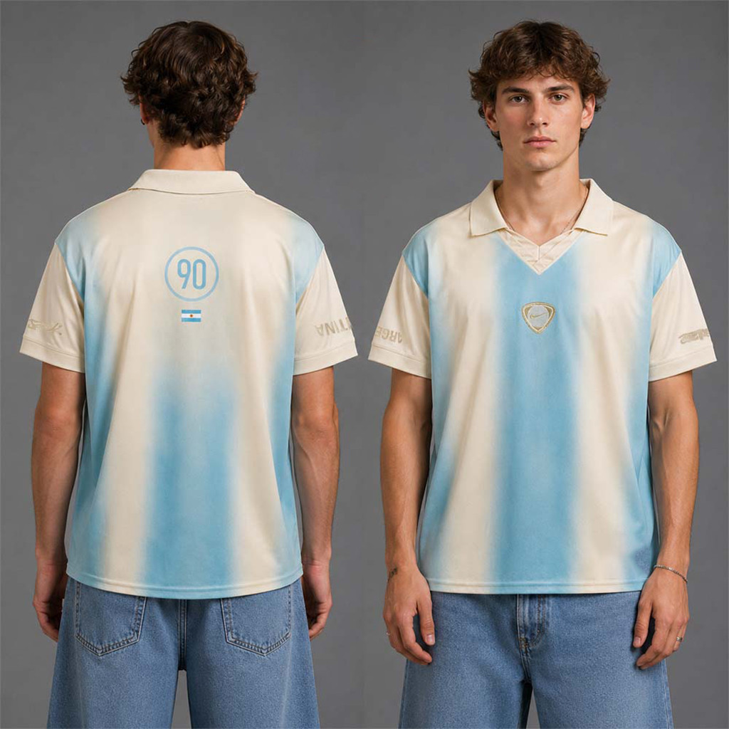 Travis Scott Cactus Jack X FIFA World Cup 2026 Argentina Total 90 Retro Jersey Fan Merch Gifts