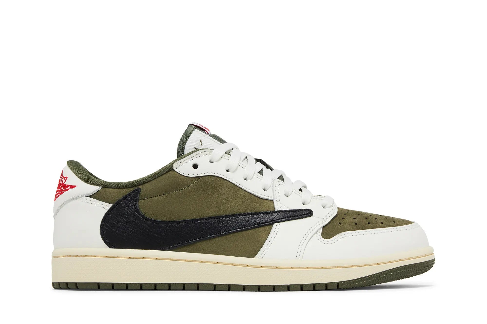 Travis Scott x Jordan 1 Low OG SP 'Reverse Olive / Medium Olive' - Image 2
