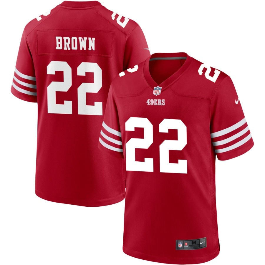 Tre Brown San Francisco 49ers 2025 Jersey - Scarlet