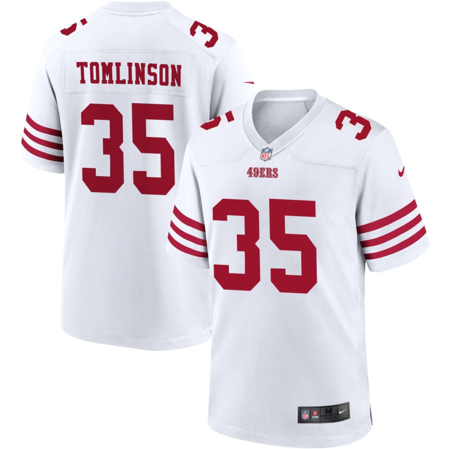 Tre Tomlinson San Francisco 49ers 2025 Game Player Jersey - White