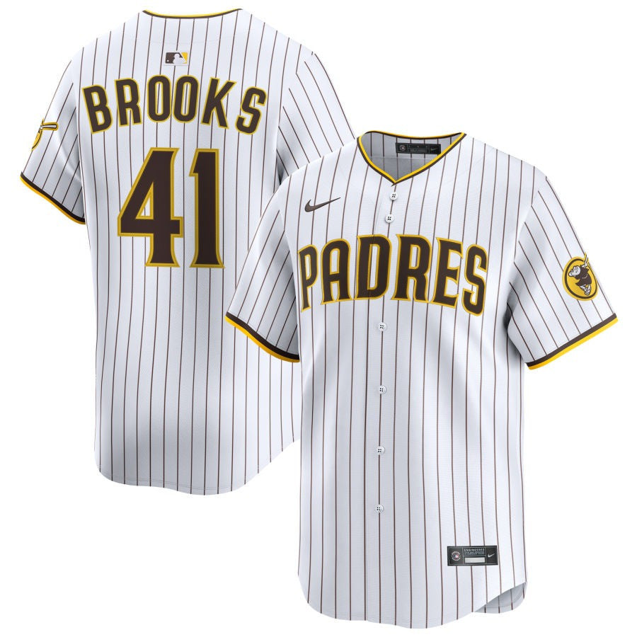 Trenton Brooks San Diego Padres 2025 Home Limited Jersey - White