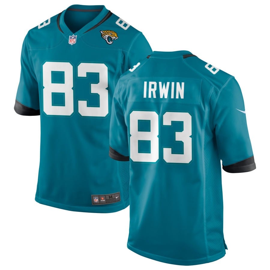 Trenton Irwin Jacksonville Jaguars 2025 Team Game Jersey - Teal