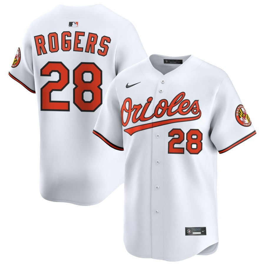 Trevor Rogers Baltimore Orioles 2025 Home Limited Jersey - White