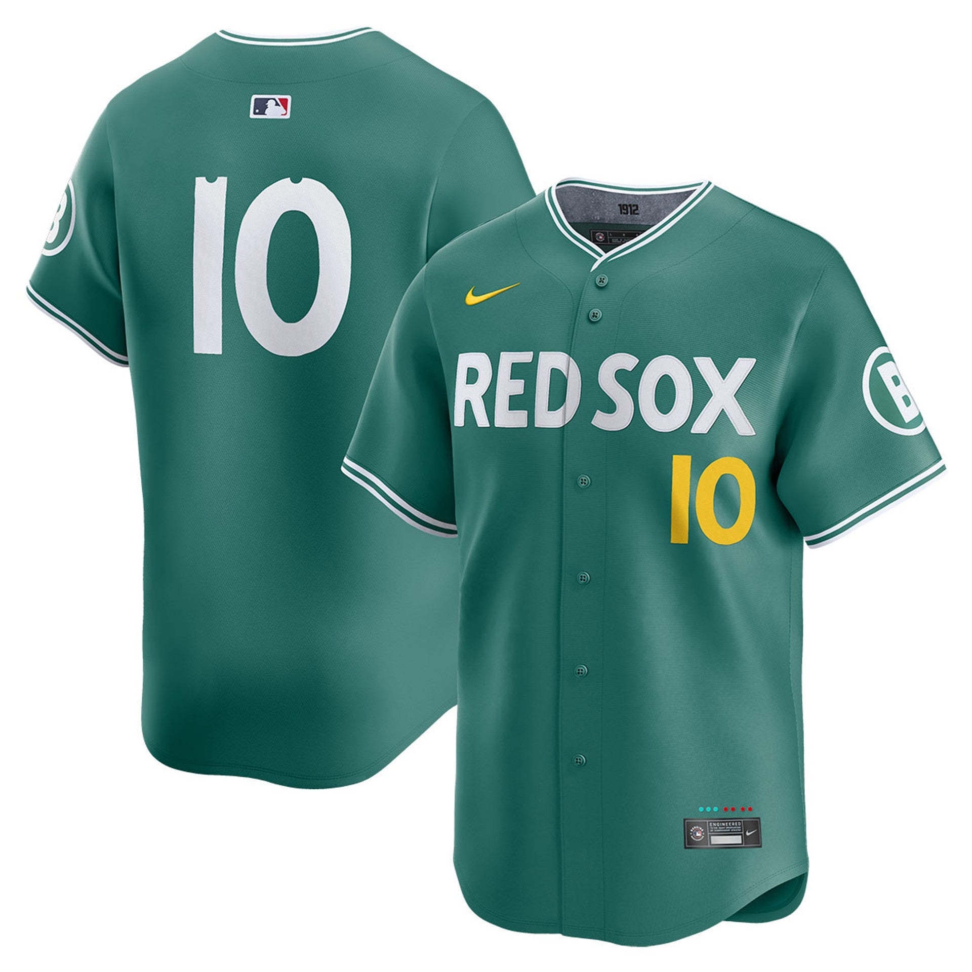Trevor Story Boston Red Sox 2025 City Connect Limited Jersey - Green