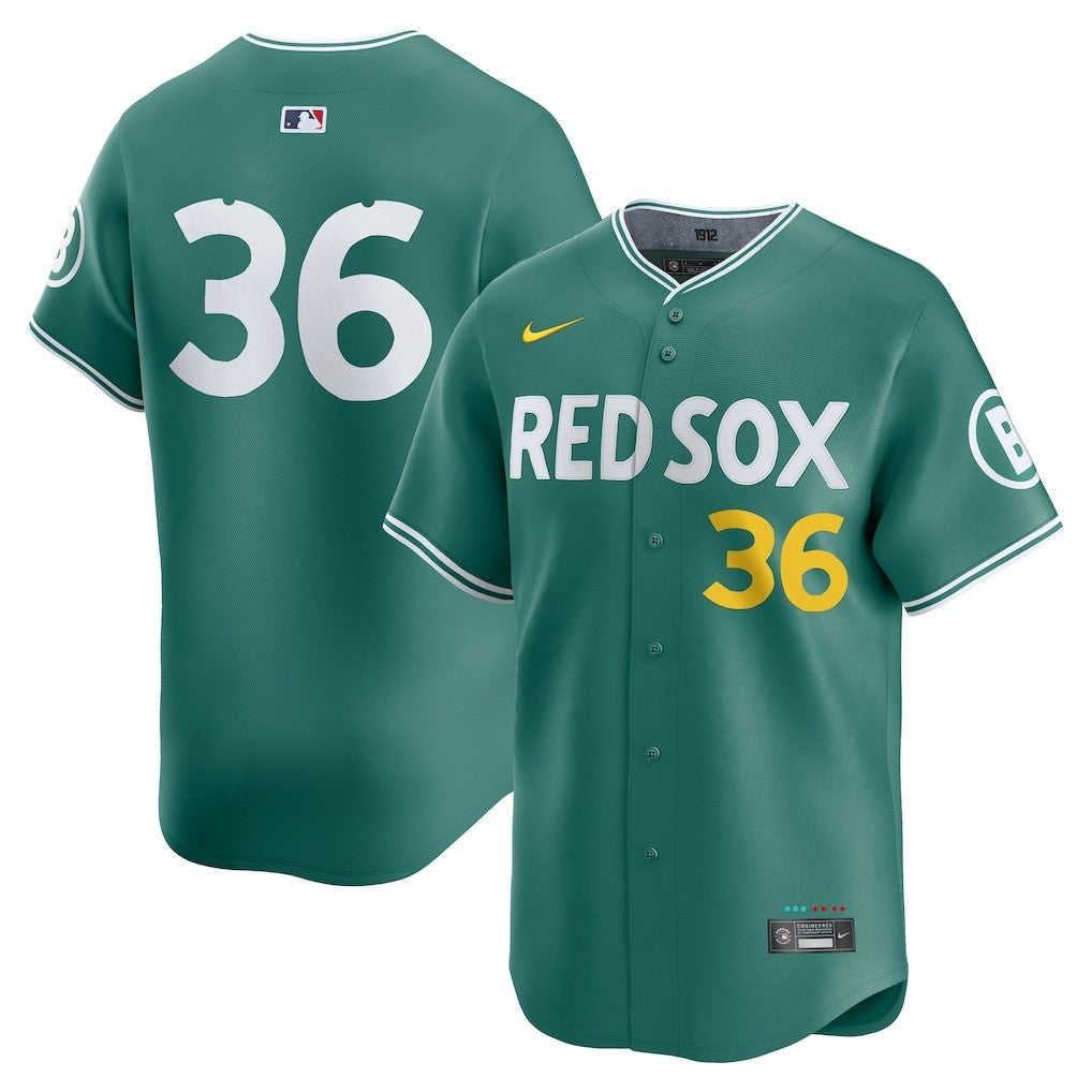 Triston Casas Boston Red Sox 2025 City Connect Limited Jersey - Green