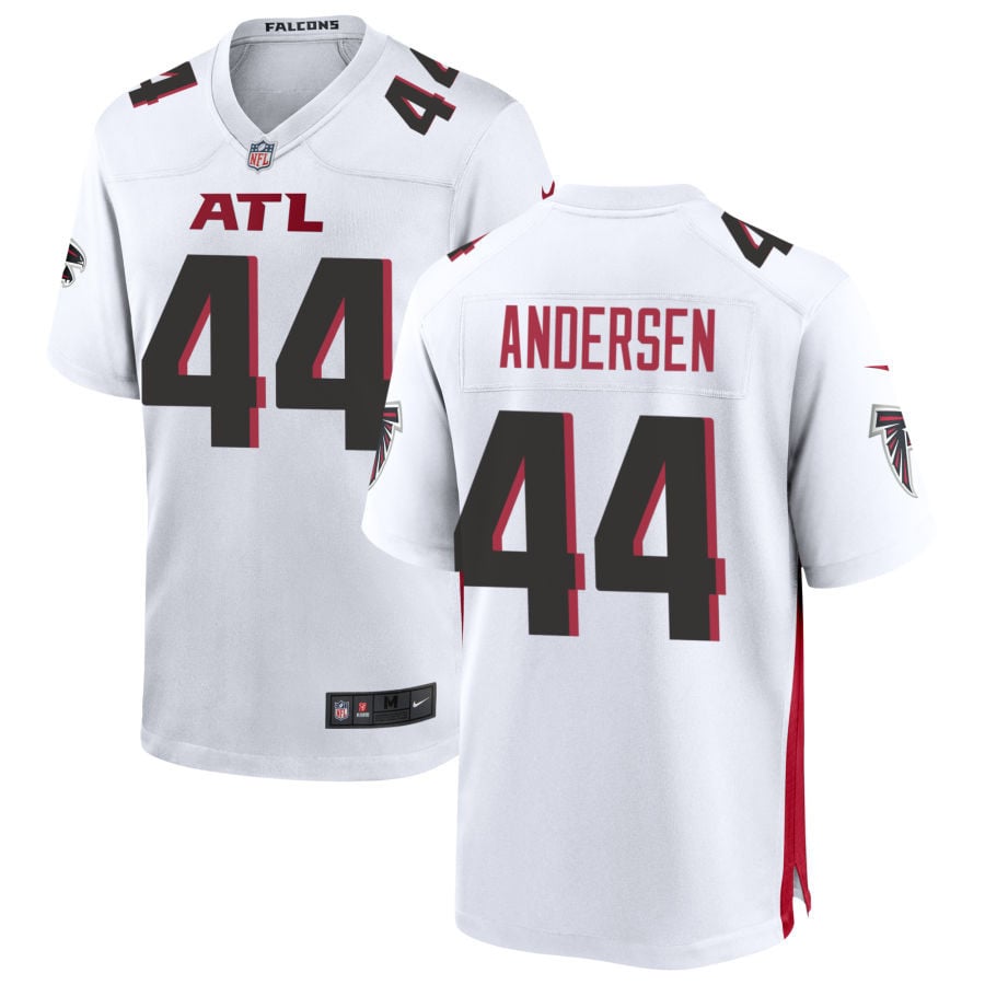 Troy Andersen Atlanta Falcons 2025 Game Jersey - White