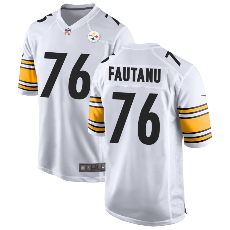 Troy Fautanu Pittsburgh Steelers 2025 Game Jersey - White