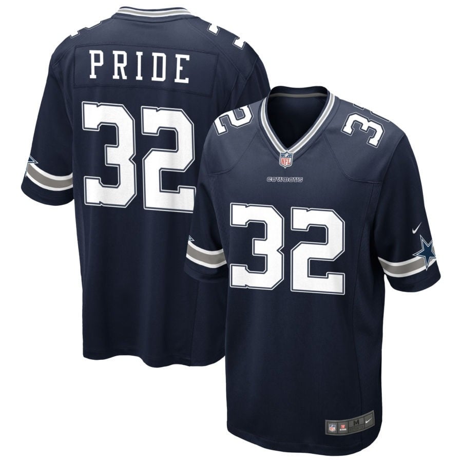 Troy Pride Dallas Cowboys 2025 Game Jersey - Navy