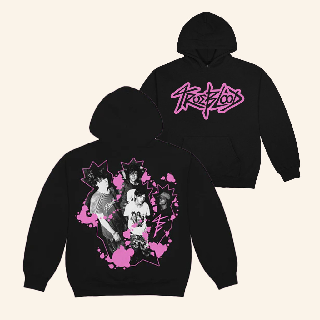 True Blood Merch Band Black Hoodie Christmas Gifts For Best Friends