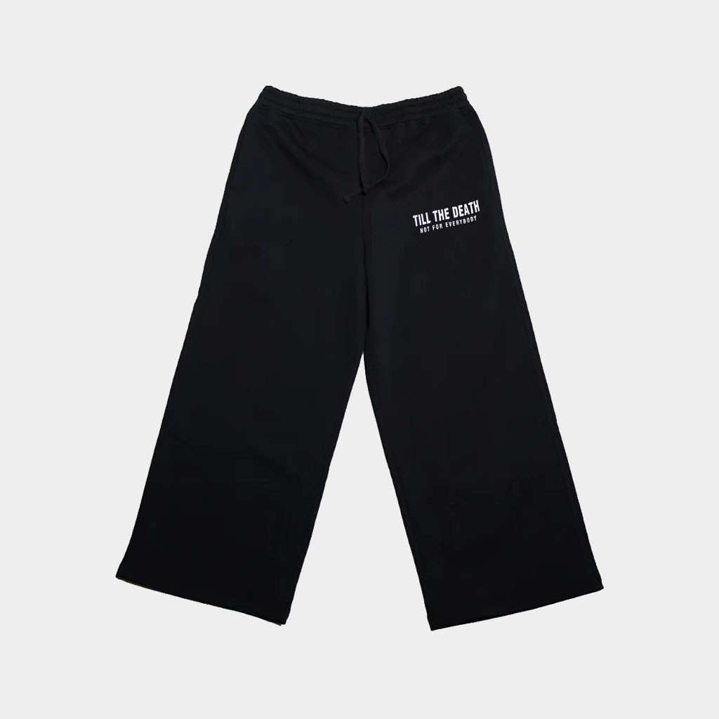 TTD Athletics Merch 2026 Core Sweatpants Black Till The Death Merch Gift For Friends