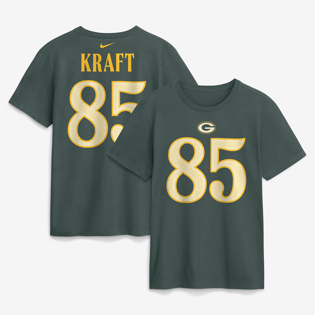 Tucker Kraft Shirt NFL Rivalries Merch Green Bay Packers Tee Shirt 2026 Football Gift Idea