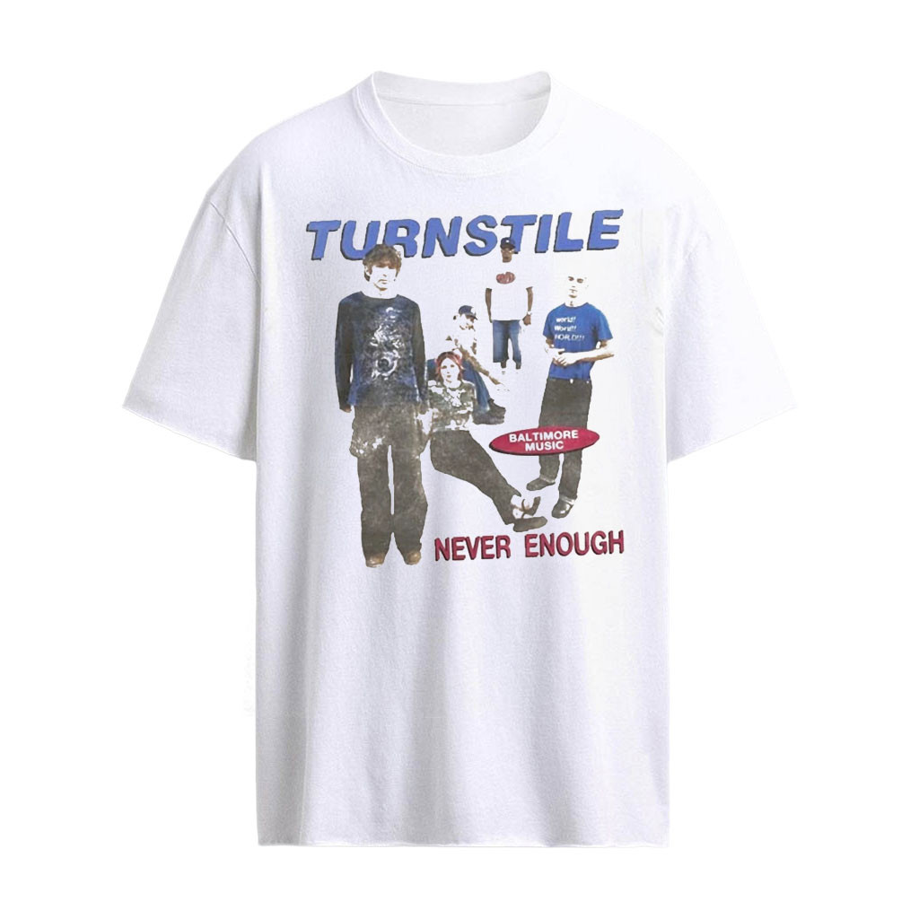 Turnstile Merch The Never Enough Tour 2026 Belosi Shirt