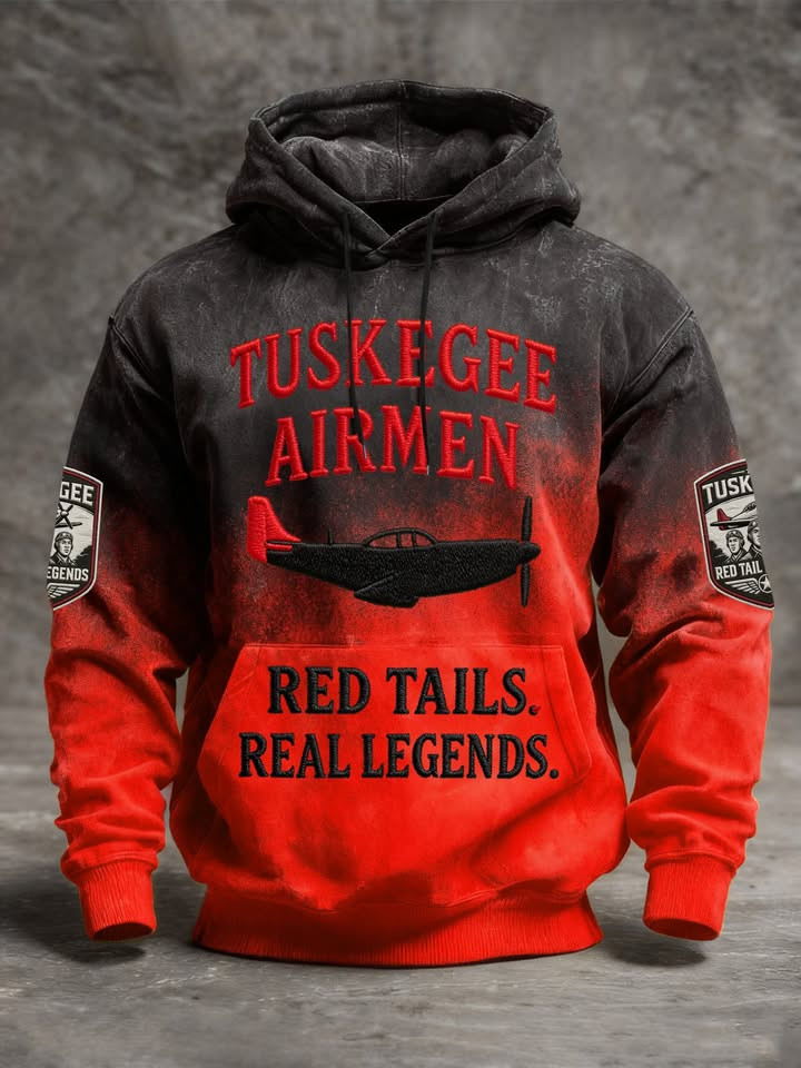 Tuskegee Airmen Red Tails Real Legends Hoodie Best Gifts For Husband
