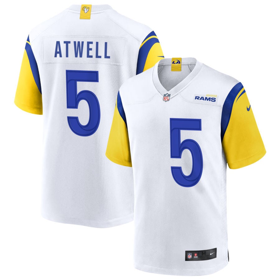 Tutu Atwell Los Angeles Rams 2025 Alternate Jersey - White