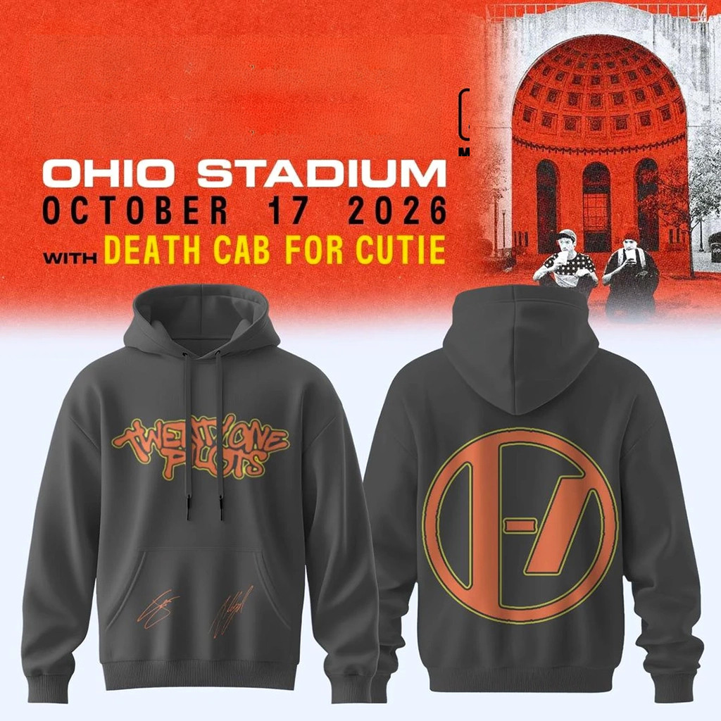 Twenty One Pilots Ohio Stadium 2026 Hoodie Twenty One Pilots Merch Best Father's Day Gifts