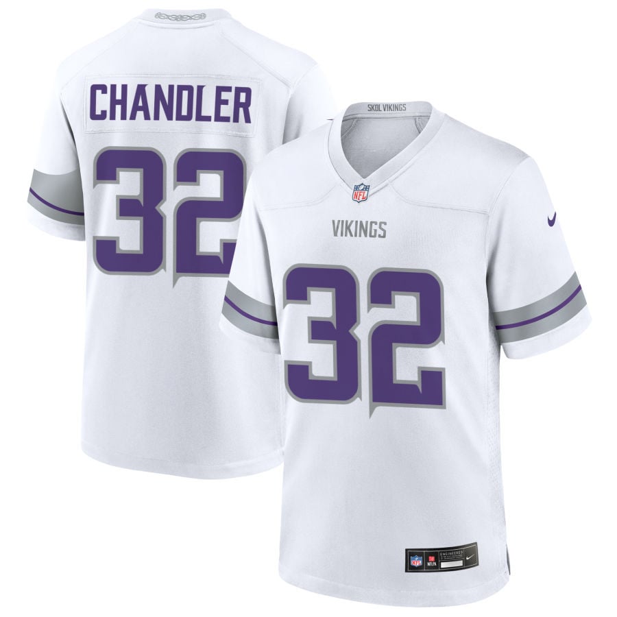 Ty Chandler Minnesota Vikings 2025 Alternate Game Jersey - White