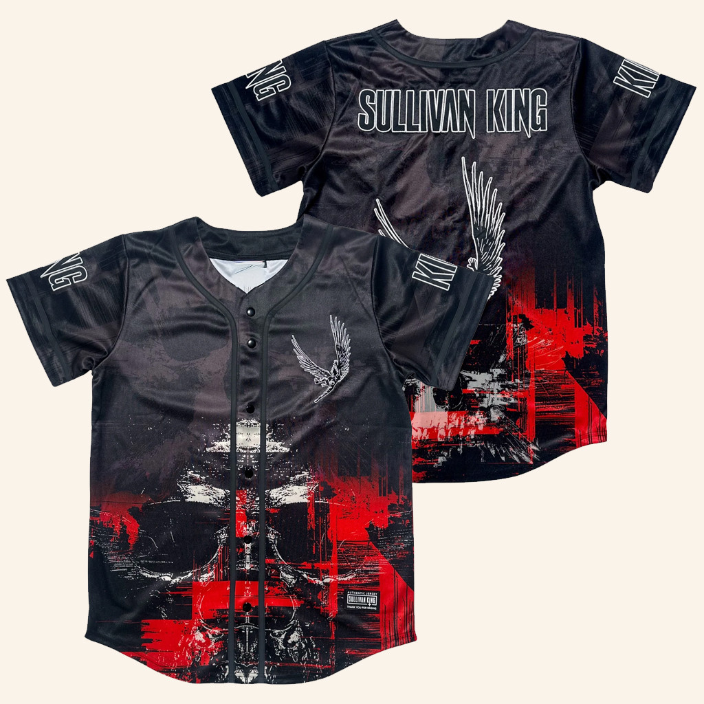 TYFR Apparel Merch Sullivan King Nu 90’s Baseball Jersey Thank You For Raging Apparel Dad Gift