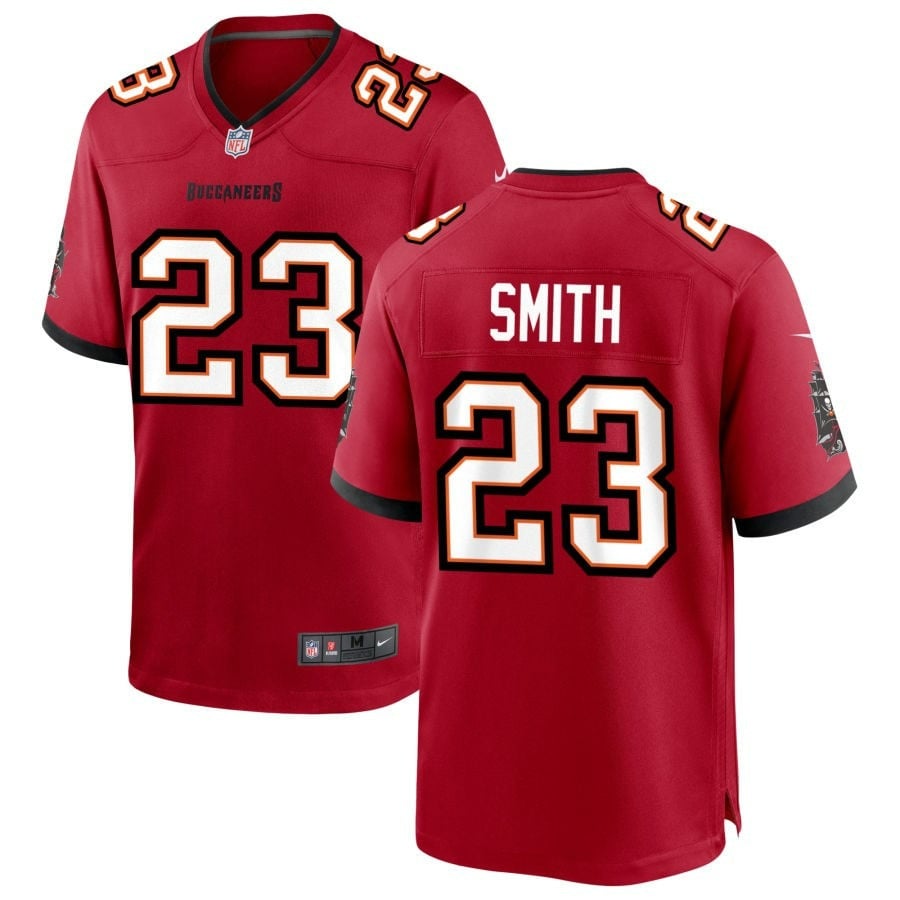 Tykee Smith Tampa Bay Buccaneers 2025 Team Game Jersey - Red