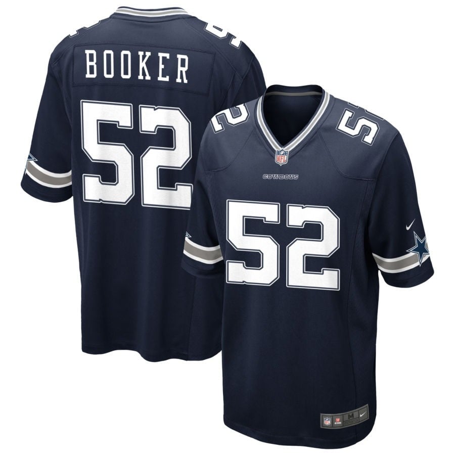 Tyler Booker Dallas Cowboys 2025 Game Jersey - Navy
