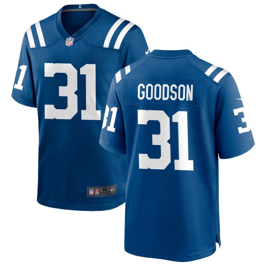 Tyler Goodson Indianapolis Colts 2025 Game Jersey - Royal