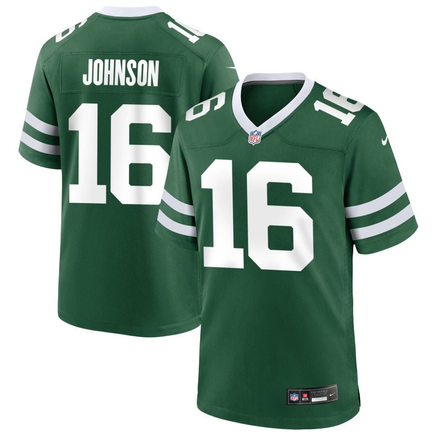 Tyler Johnson New York Jets 2025 Game Jersey - Legacy Green