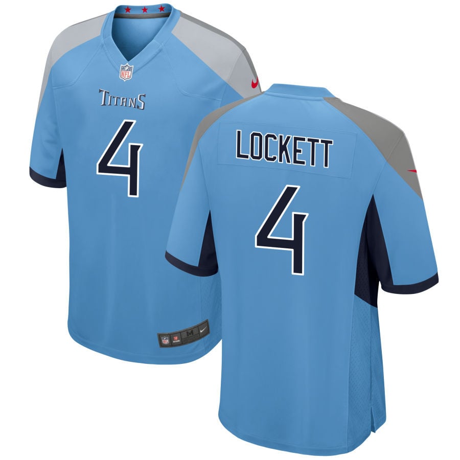 Tyler Lockett Tennessee Titans 2025 Alternate Game Jersey - Light Blue