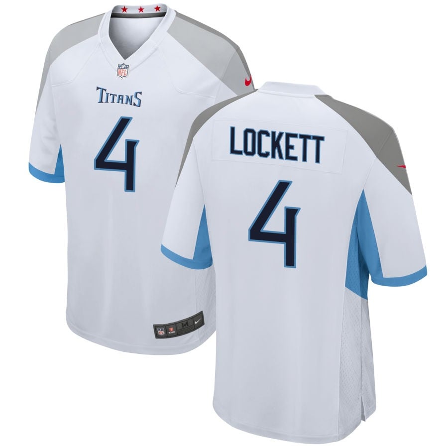 Tyler Lockett Tennessee Titans 2025 Game Jersey - White