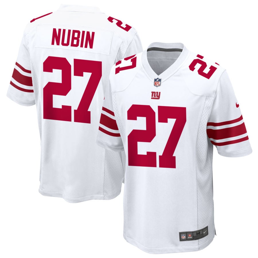 Tyler Nubin New York Giants 2025 Game Jersey - White
