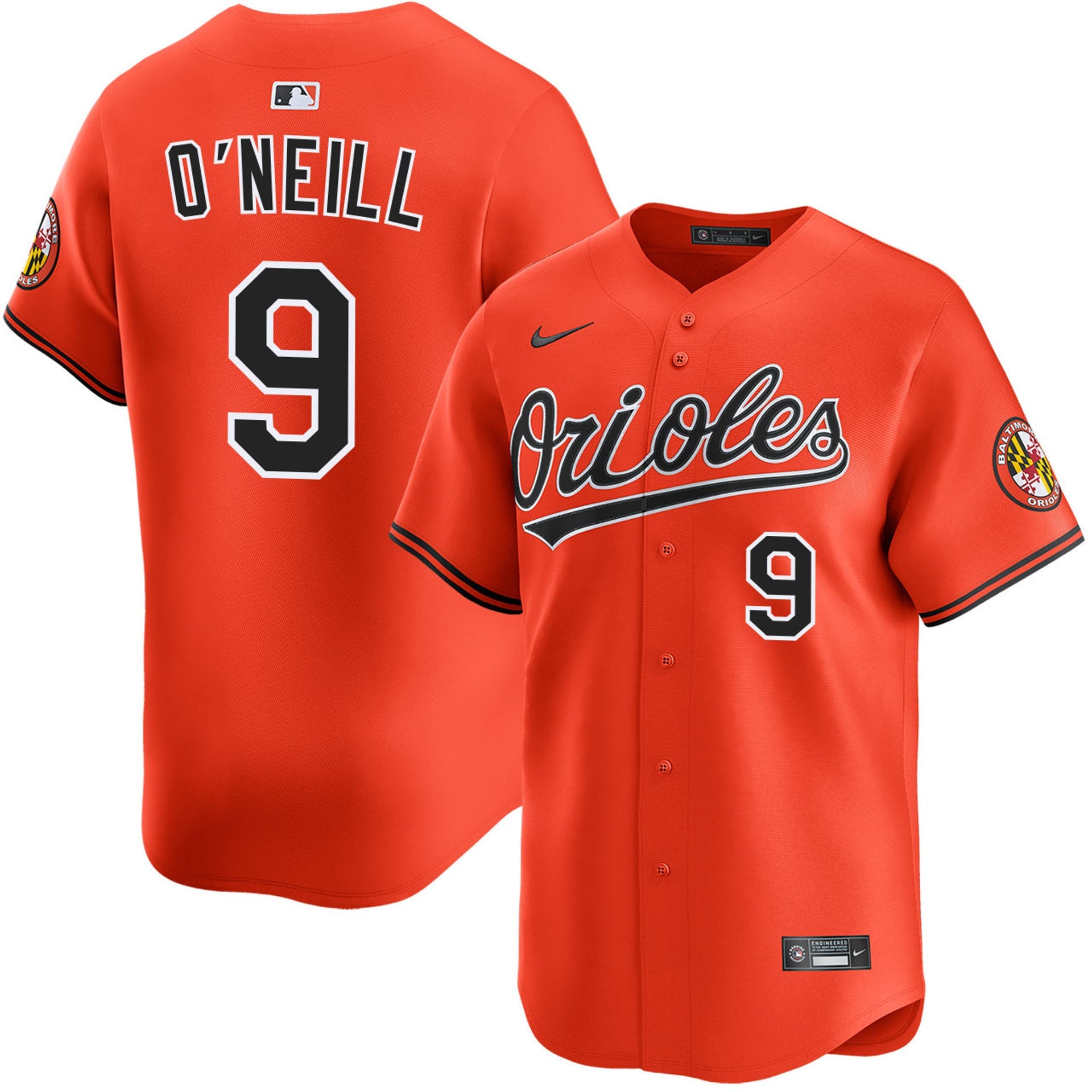 Tyler O'Neill Baltimore Orioles 2025 Alternate Limited Jersey - Orange