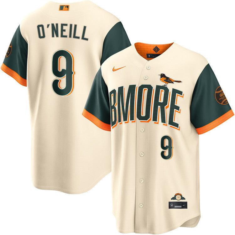 Tyler O'Neill Baltimore Orioles 2026 City Connect Jersey - Cream