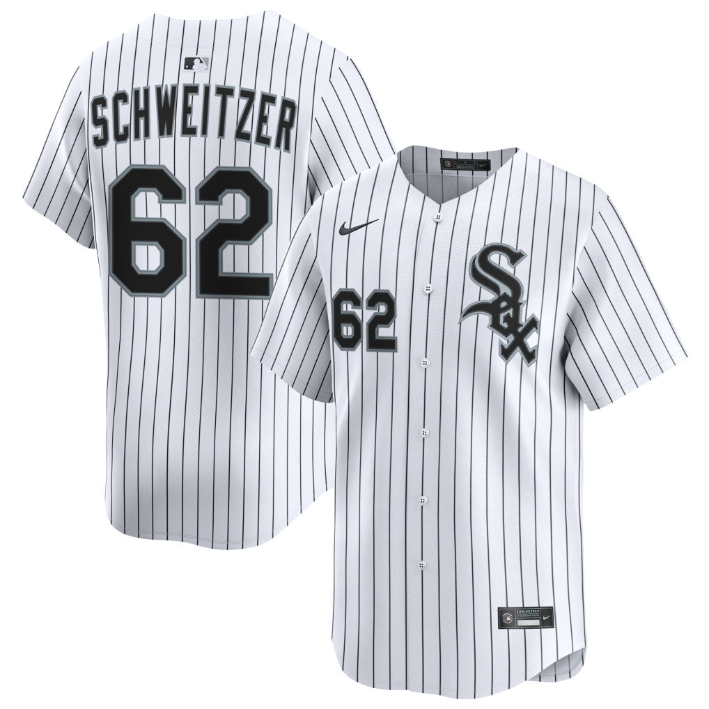 Tyler Schweitzer Chicago White Sox 2026 Home Limited Jersey - White